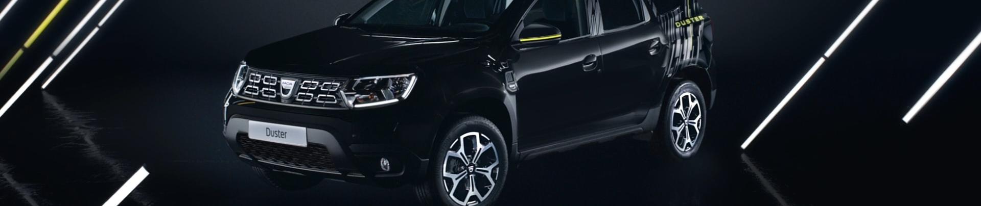 La voiture Duster Black Collector de la marque Dacia