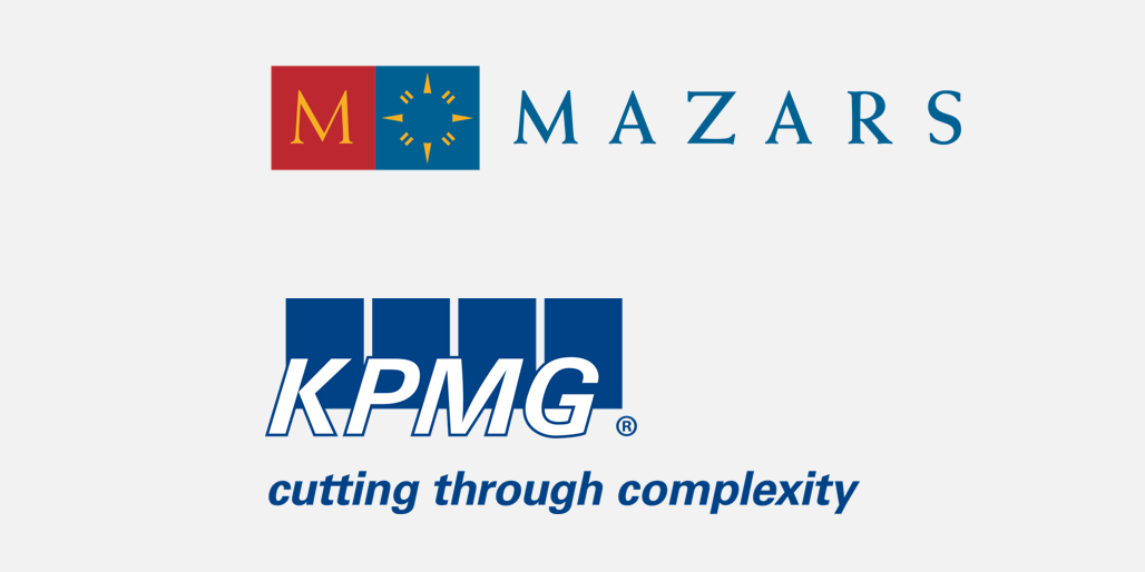 Logo Mazars et KPMG